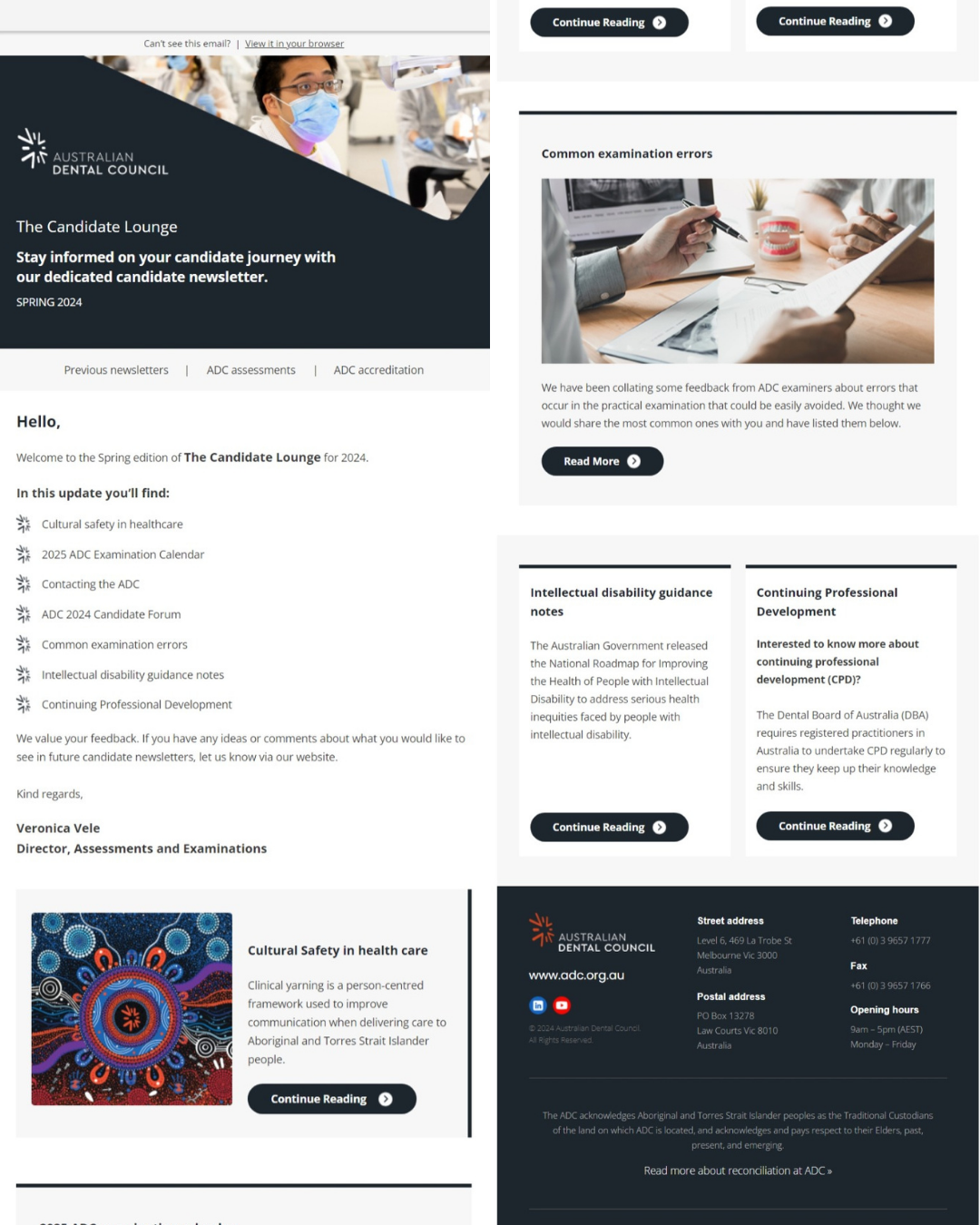 ADC newsletter — second issue, original layout.